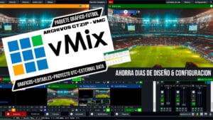 Pack de Gráficos de Futbol para vMix