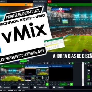 Pack de Gráficos de Futbol para vMix