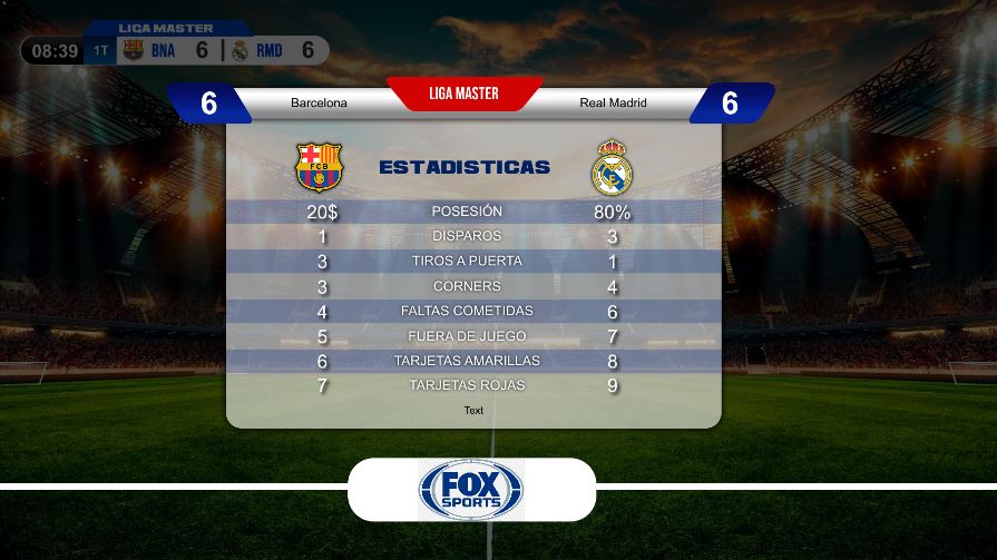 Pack 2.0 de Gráficos de Futbol para vMix - UTC + External Data Excel - Version Mejorada - Imagen 6