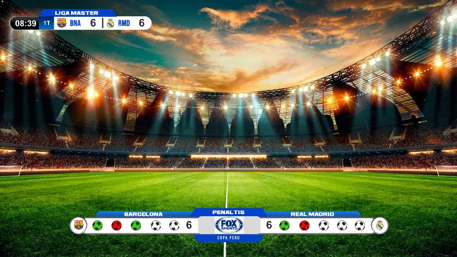 Pack 2.0 de Gráficos de Futbol para vMix - UTC + External Data Excel - Version Mejorada - Imagen 11