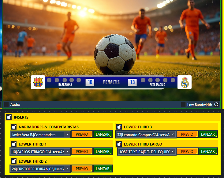 Pack de Gráficos de Fútbol para vMix Versión 3.0 - Imagen 7
