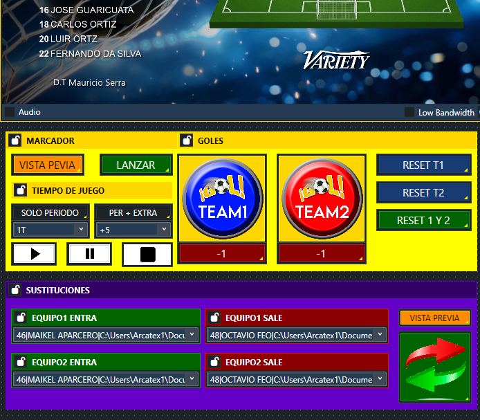 Pack de Gráficos de Fútbol para vMix Versión 3.0 - Imagen 12